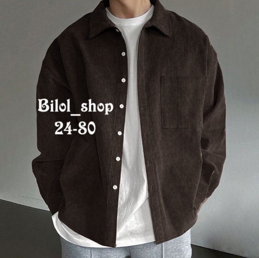 мужская вельветовая рубашка с карманами,рубашка вельветовая оверсайз с длинным рукавом mailliv trend,рубашка мужская оверсайз вельветовая,рубашка мужская оверсайз вельветовая цвет синий,рубашка вельве