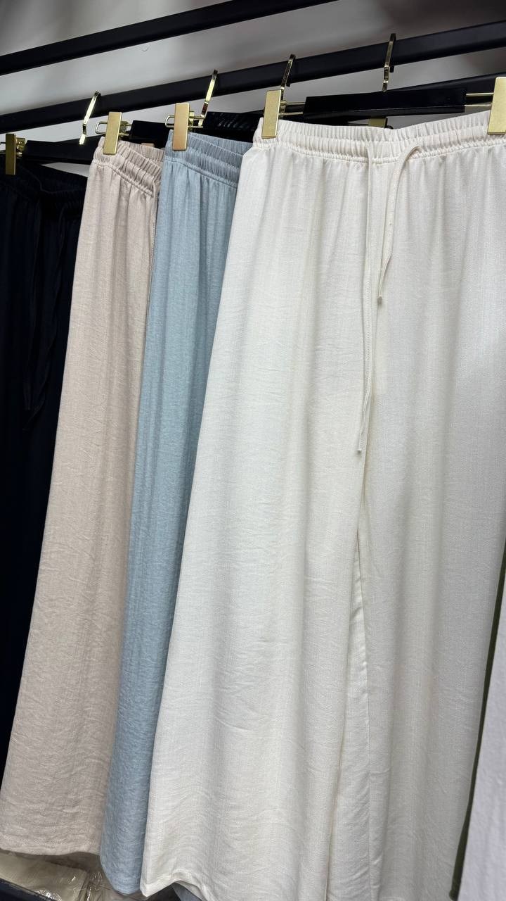 широкие брюки,трикотажные брюки,белые брюки,женские широкие брюки,брюки женские белые