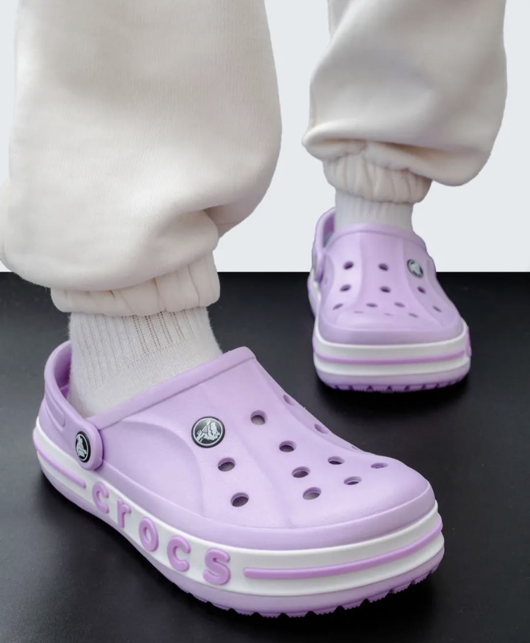 жіночі крокси crocs bayaband clog lavender,сабо crocs,сабо crocs classic platform clog w,кроксы женские,crocs classic clog