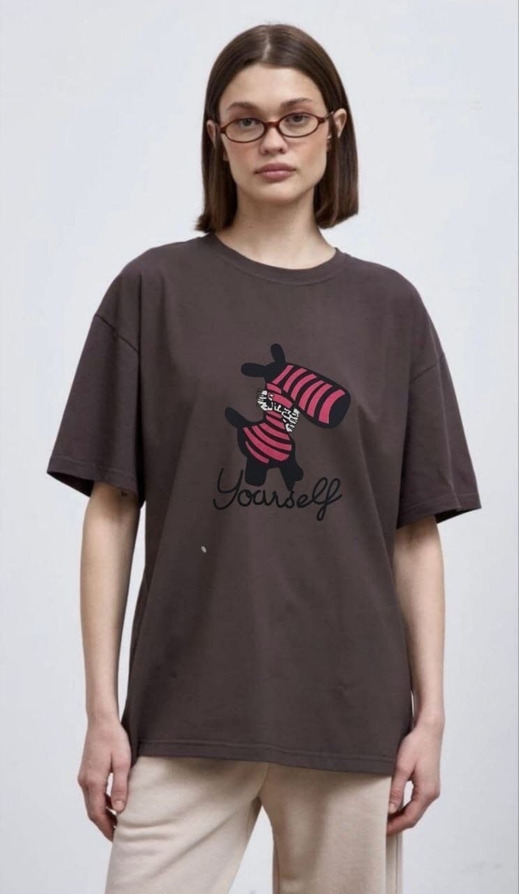 футболки оверсайз с принтами,футболка женская телодвижения futbolkaprint/themovementclub-140 розовая 2xl,футболки женская,футболка женская телодвижения fupr119tdg1 розовая 2xl,женская футболка оверсай