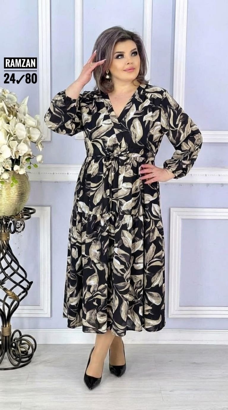 шифоновое платье большие размеры,женское платье больших размеров,платье больших размеров,платье женское,повседневное платье больших размеров