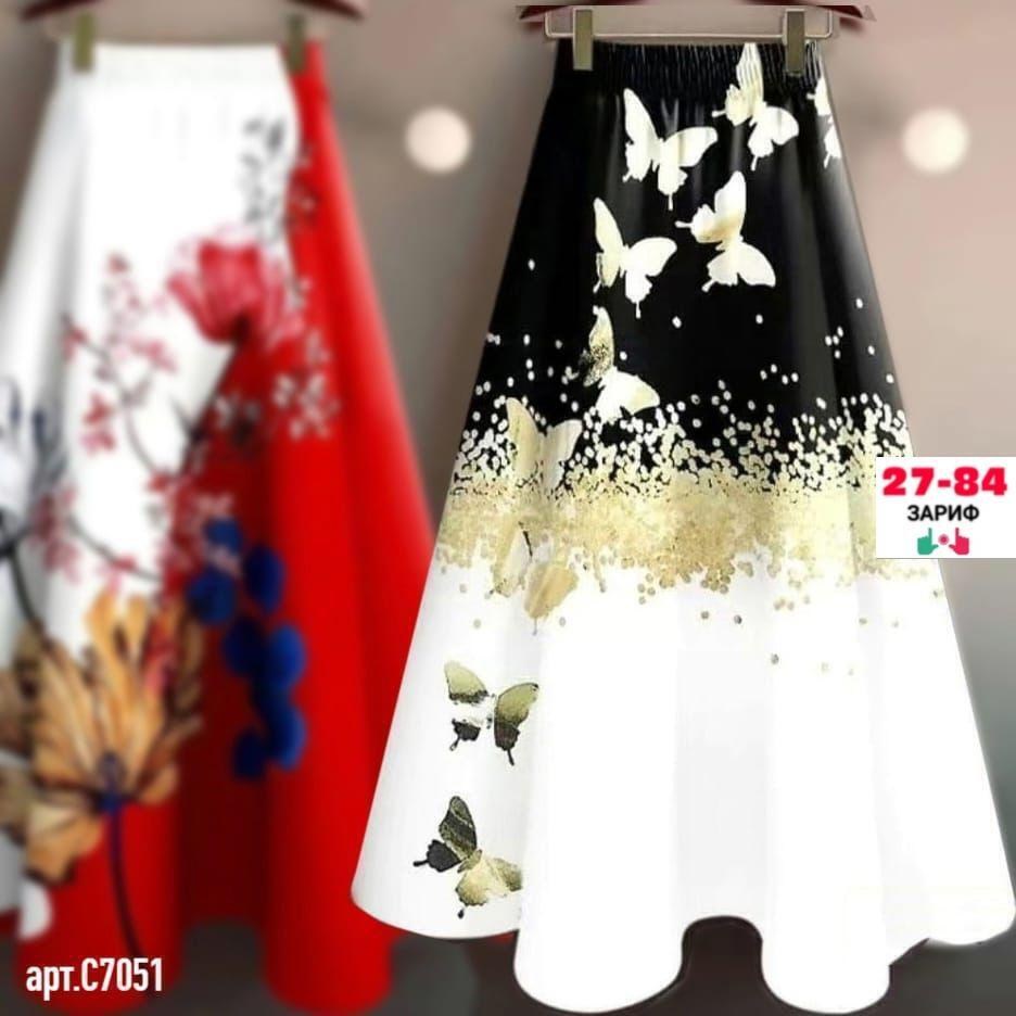 юбка с рисунком,юбка с принтом,женская юбка с принтом,юбка с вышивкой,длинные юбки