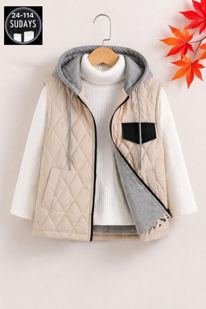 детский жилет,демисезонная жилетка,жилетка для детей,жилет с капюшоном,жилет теплый