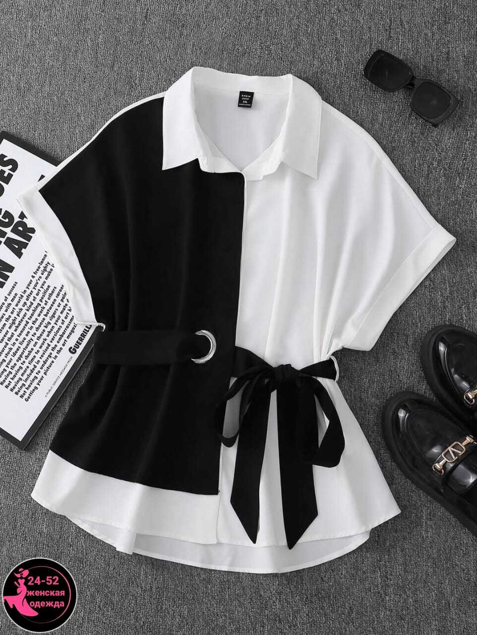 блузка стильная,блуза удлиненная,женская блузка,блуза с поясом,стильная женская рубашка