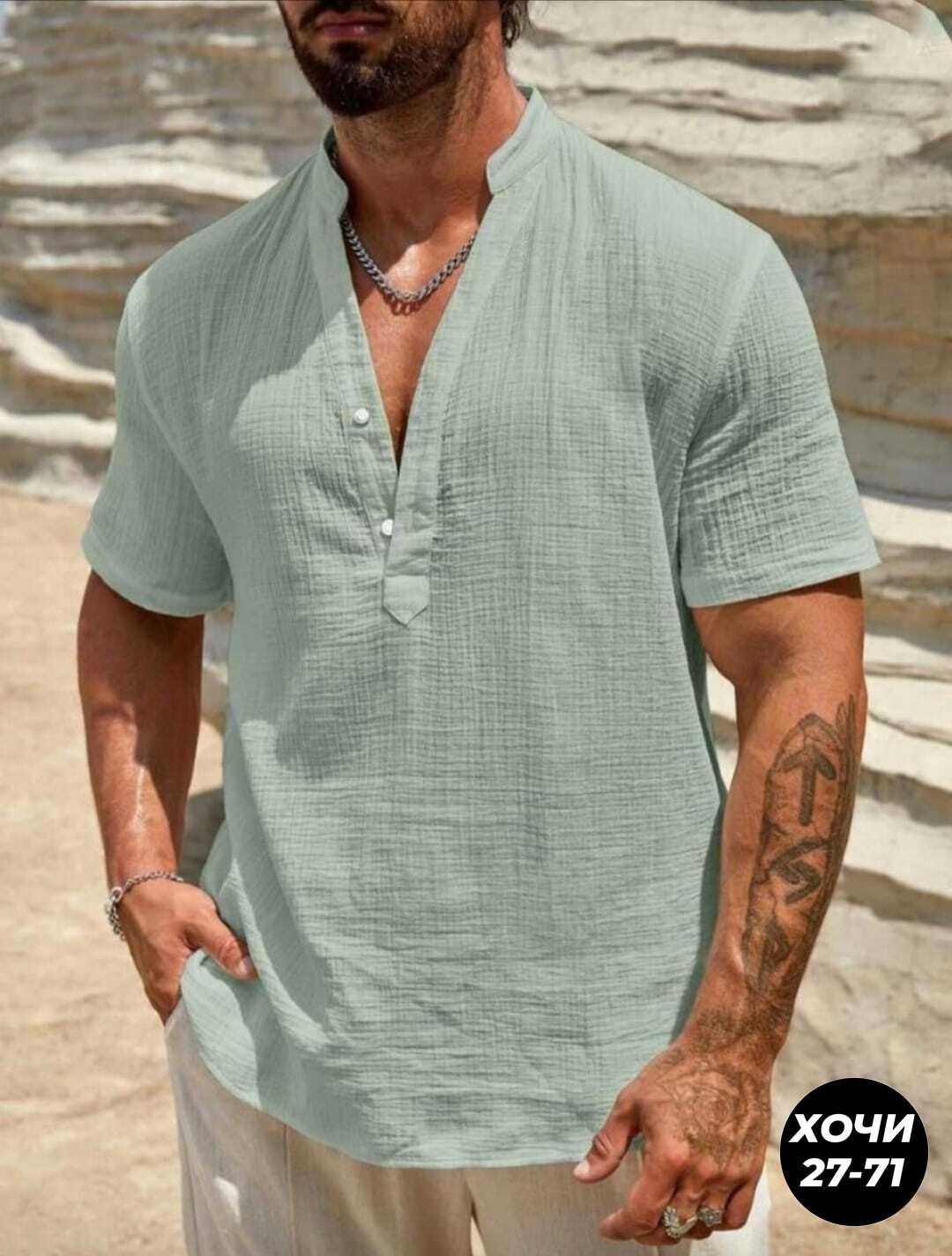мужская повседневная рубашка,мужская рубашка из хлопка,рубашка льняная мужская,рубашка мужская,льняная рубашка