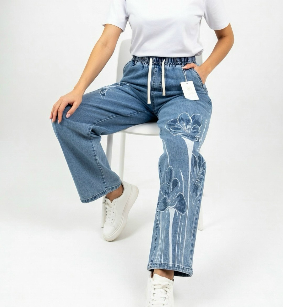 джинсы женские,джинсы джинсы,модные джинсы,широкие джинсы,джинсы с рисунком