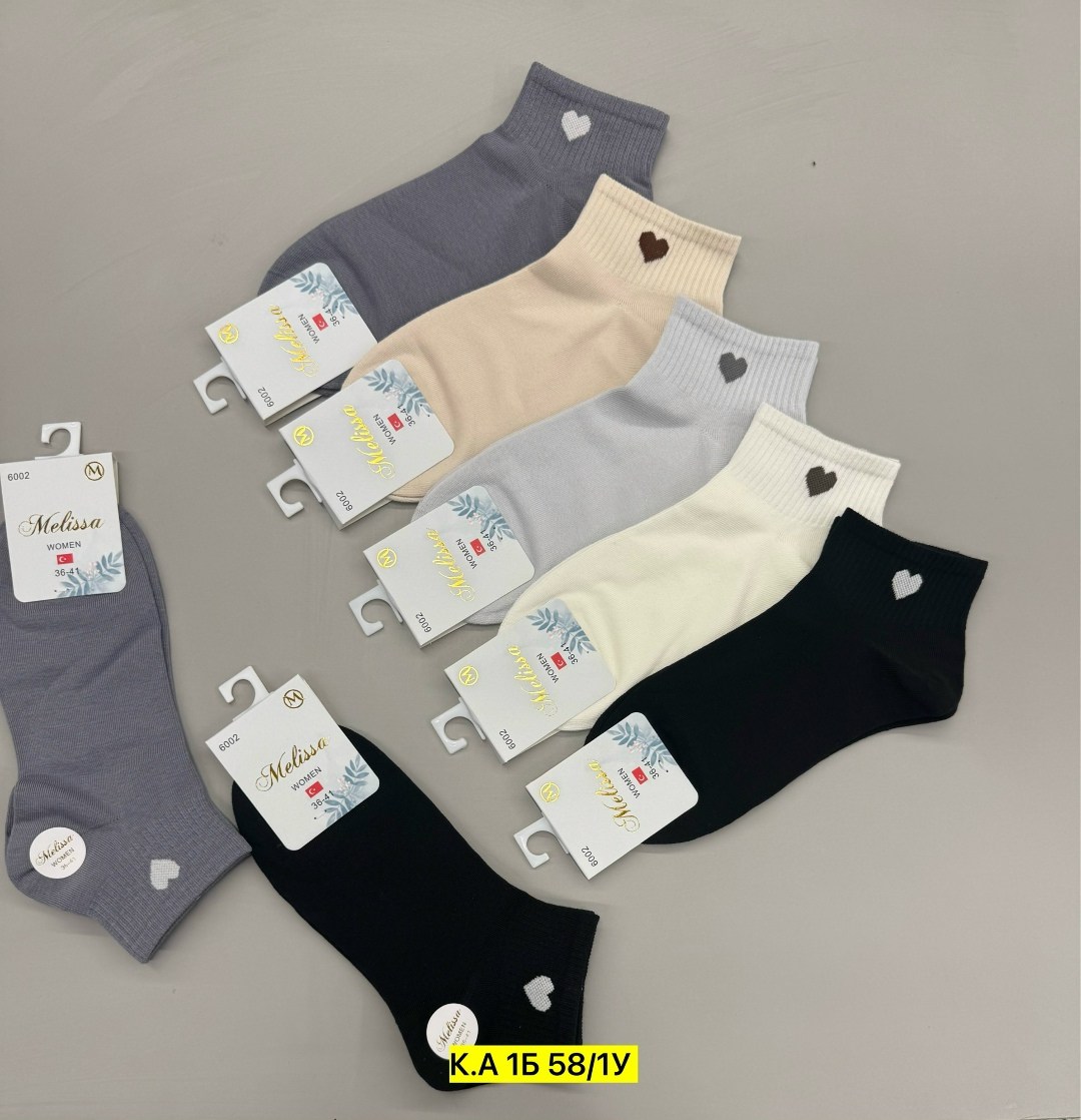 женские носки хлопковые,женские носки,носки женские короткие,носки короткие с сердечками,носки туркан женские