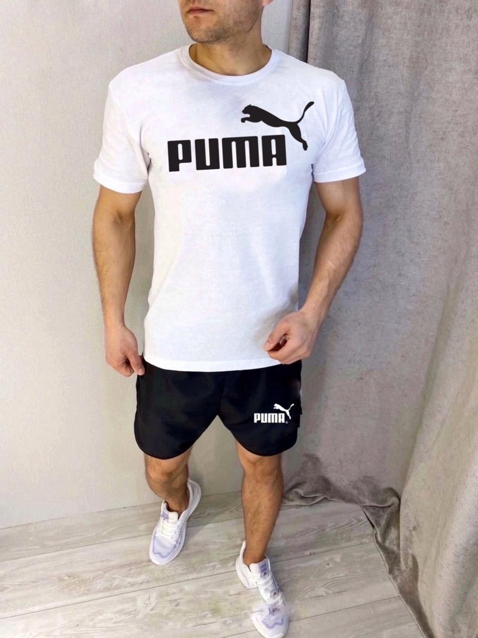 костюм шорты и футболка мужская пума,костюм спортивный мужской,футболка мужская puma,костюм спортивный puma,мужские puma