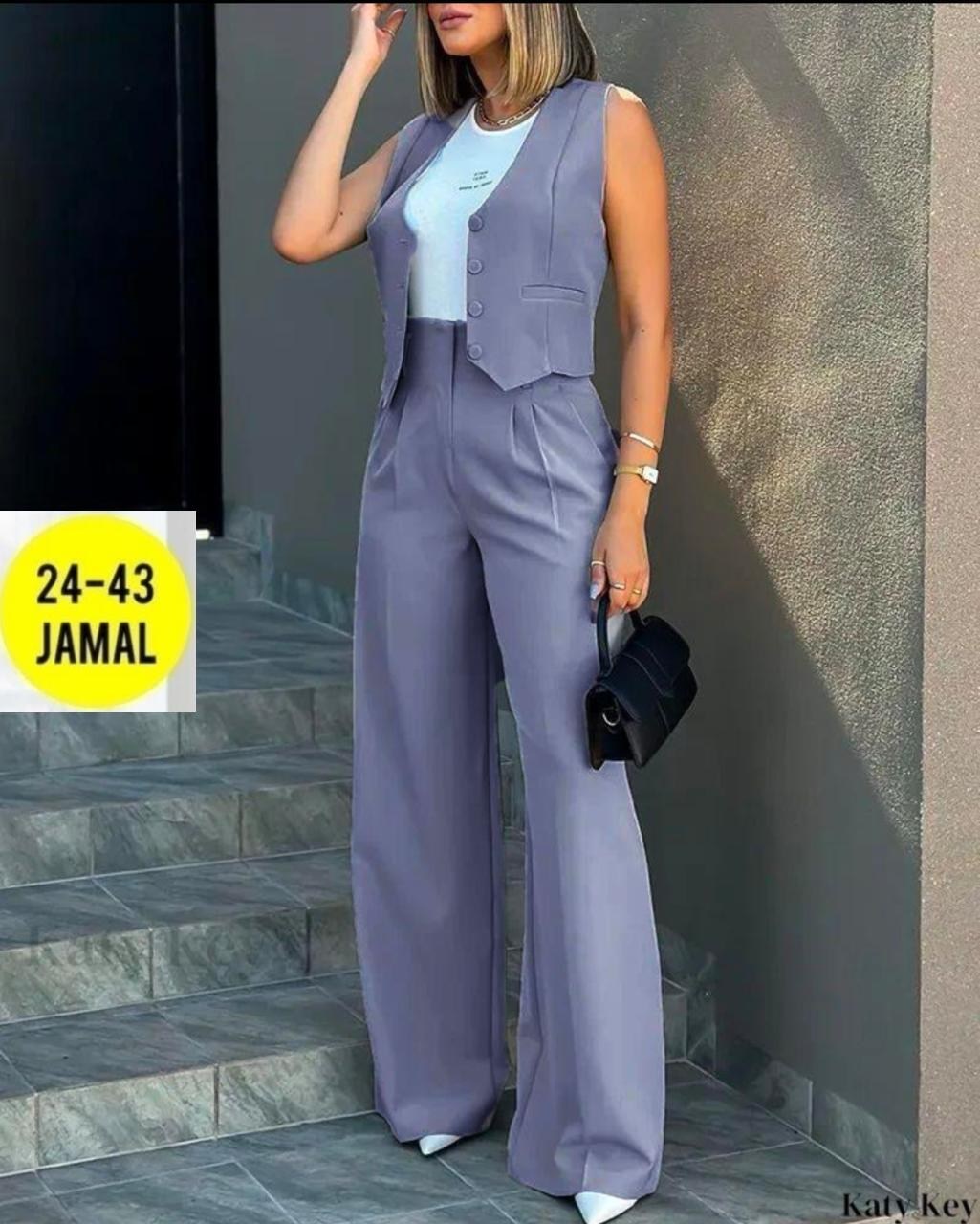 элегантный брючный костюм,женский брючный костюм из двух предметов,брючный костюм,брючный костюм с жилетом,брючный костюм женский