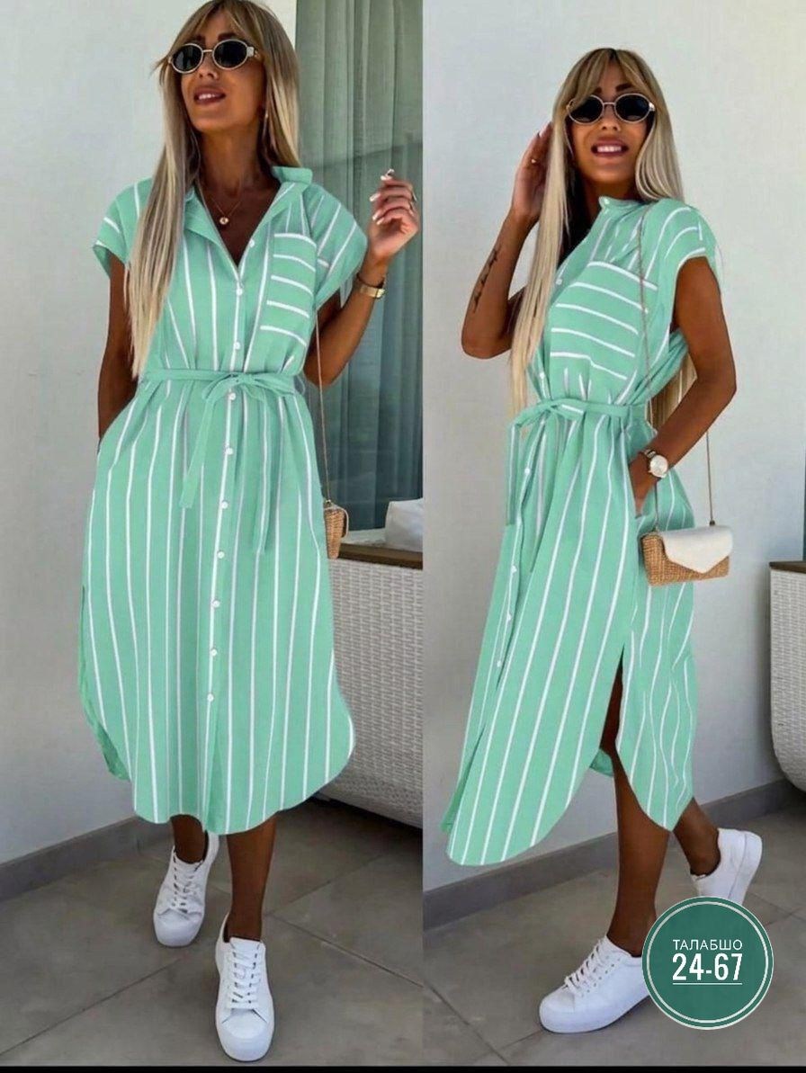 платье рубашка в полоску,женское платье летнее повседневное,повседневные платья,платья в полоску,платье женское