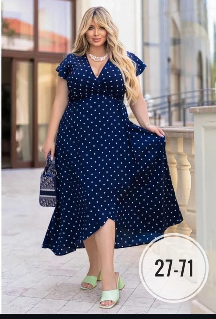 платье больших размеров,,платье женское в горошек больших размеров,женское платье больших размеров,платье