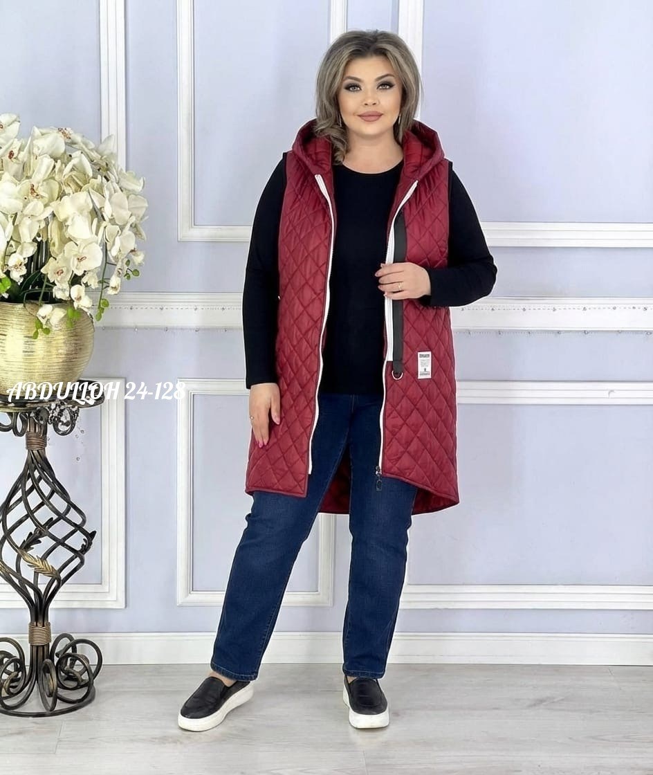 женские жилеты,жилет,женская жилетка,жилетка,удлиненный жилет