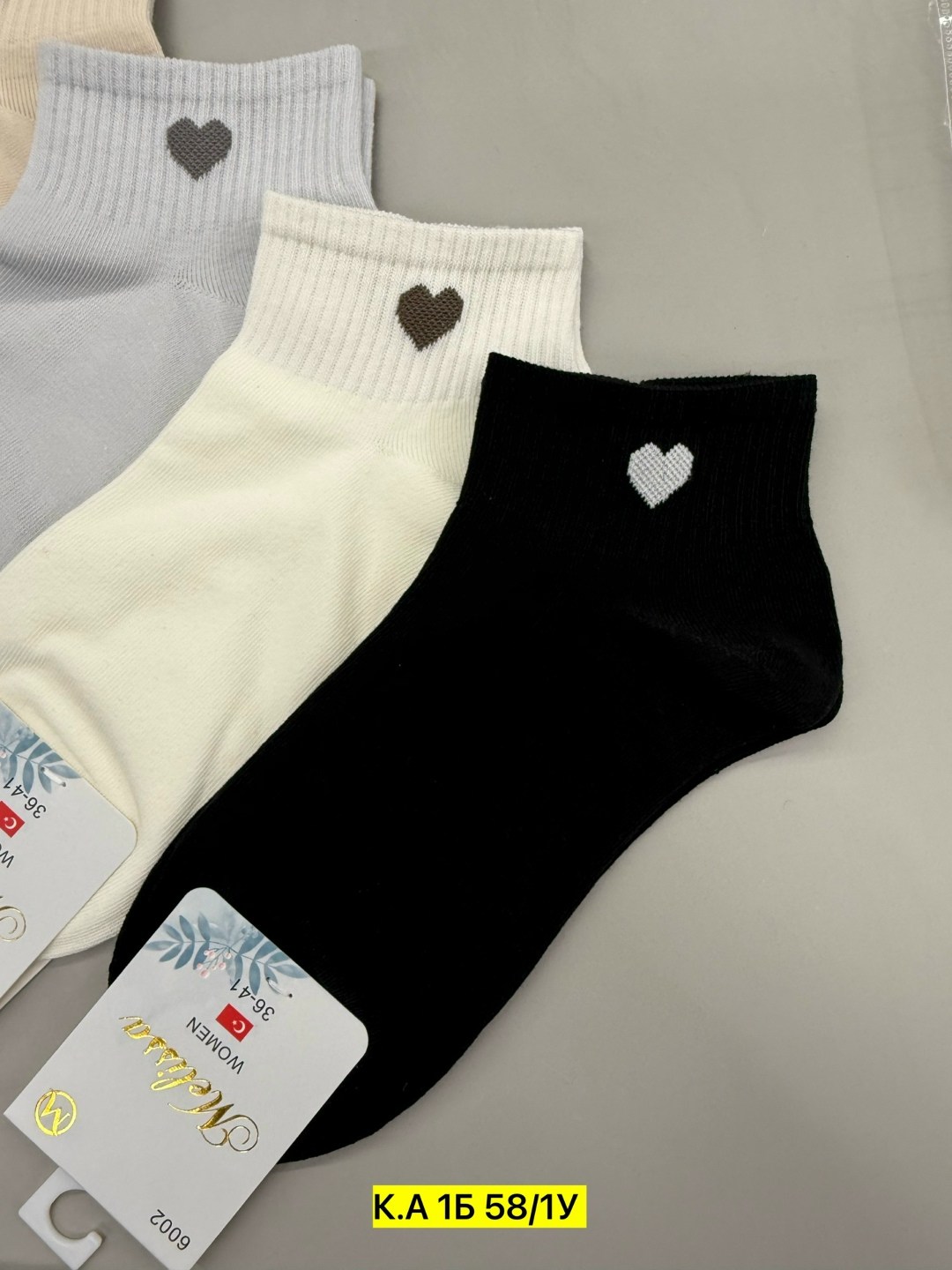 женские носки хлопковые,женские носки,носки женские короткие,носки короткие с сердечками,носки туркан женские