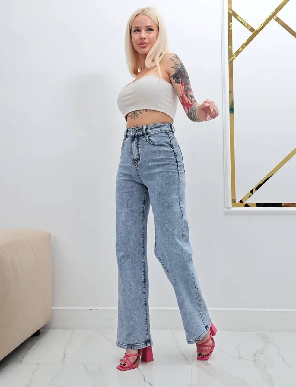 голубой джинсы широкие трубы клеш,джинсы женские,джинсы женские широкие,джинсы широкие,джинсы