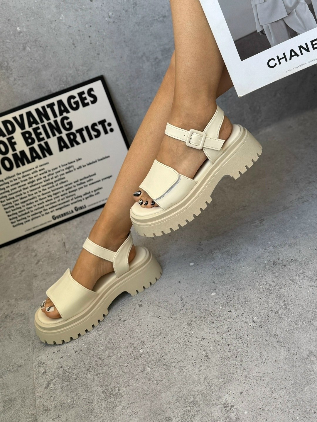 ,женские босоножки,босоножки на платформе,бежевые босоножки,босоножки бежевые на платформе