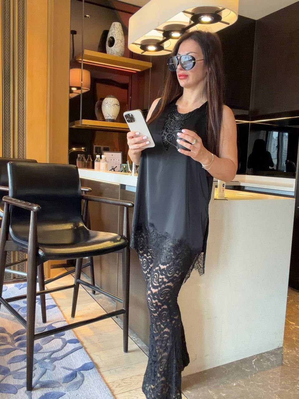 стиль одежды,стильные наряды,майка с кружевами