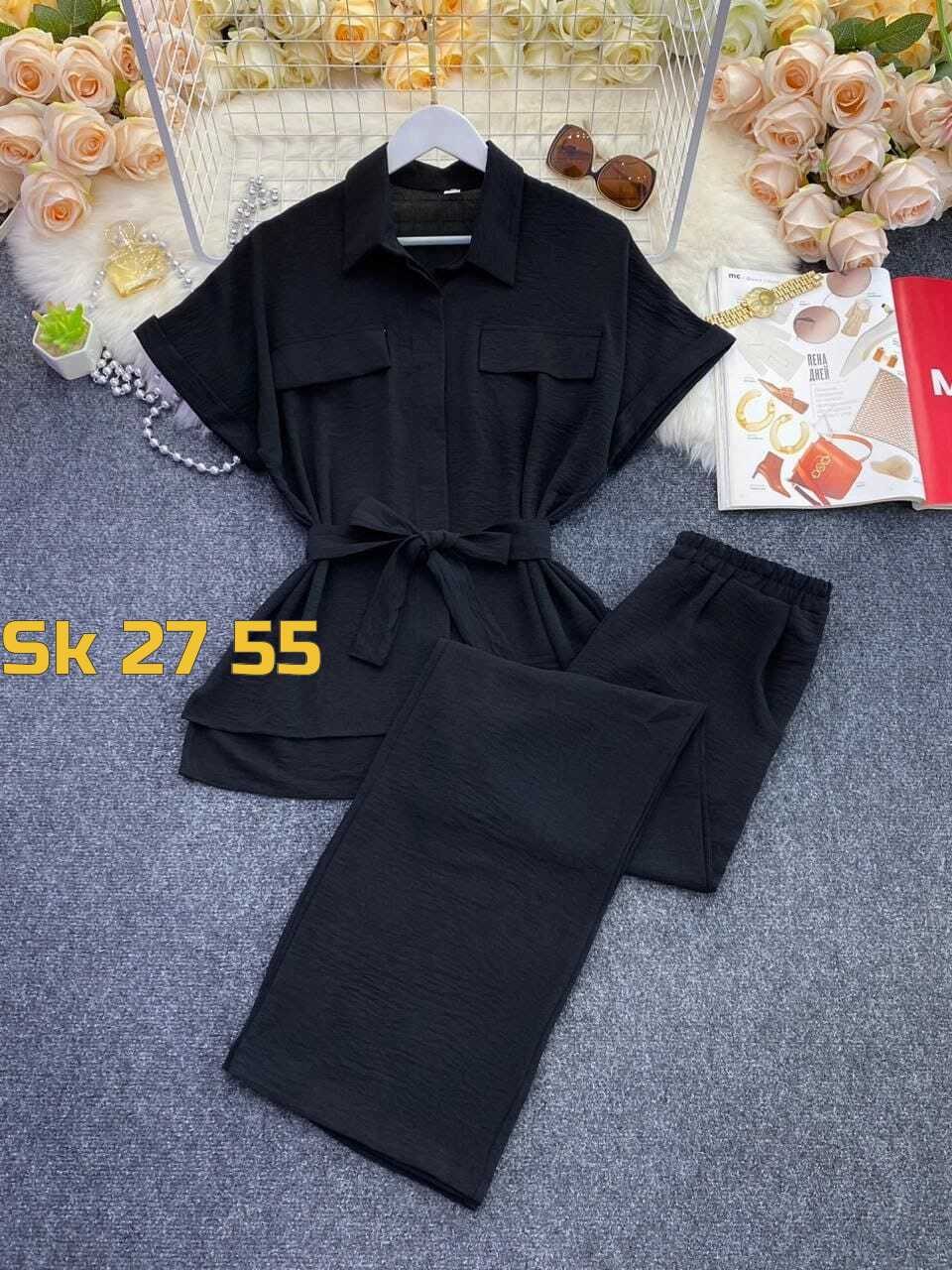 брючный костюм,брючный костюм жатка,костюм женский летний брючный,костюм двойка женский летний брючный,костюм жатка женский летний брючный