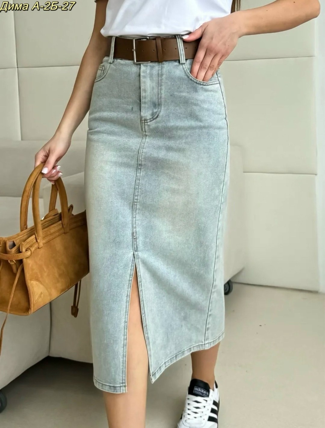 джинсовая юбка,джинсовая юбка миди,джинсовая юбка-миди с разрезом,юбка джинс,юбка джинсовая миди с разрезом спереди