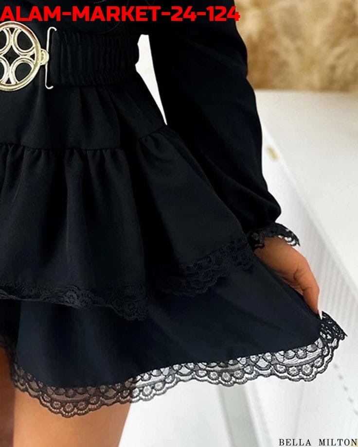 платье мини с оборками,платья нарядная,платье женской,платье с поясом,короткие платье