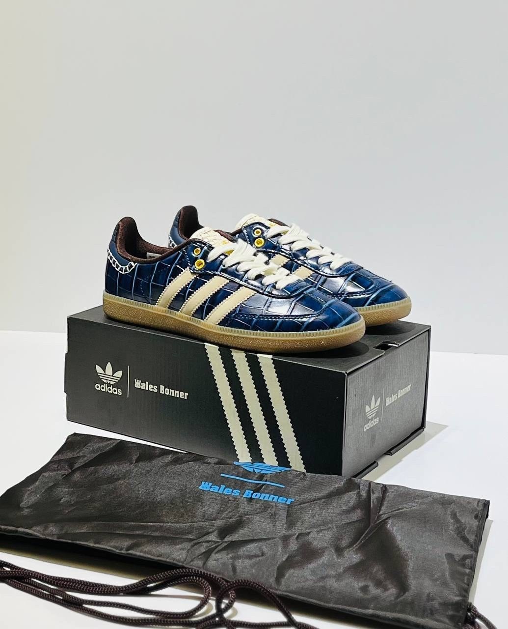 кроссовки adidas samba x wales bonner og croc - collegiate navy,adidas samba wales bonner navy croc,wales bonner x adidas samba og croc collegiate navy,кроссовки adidas x wales bonner samba og navy cr