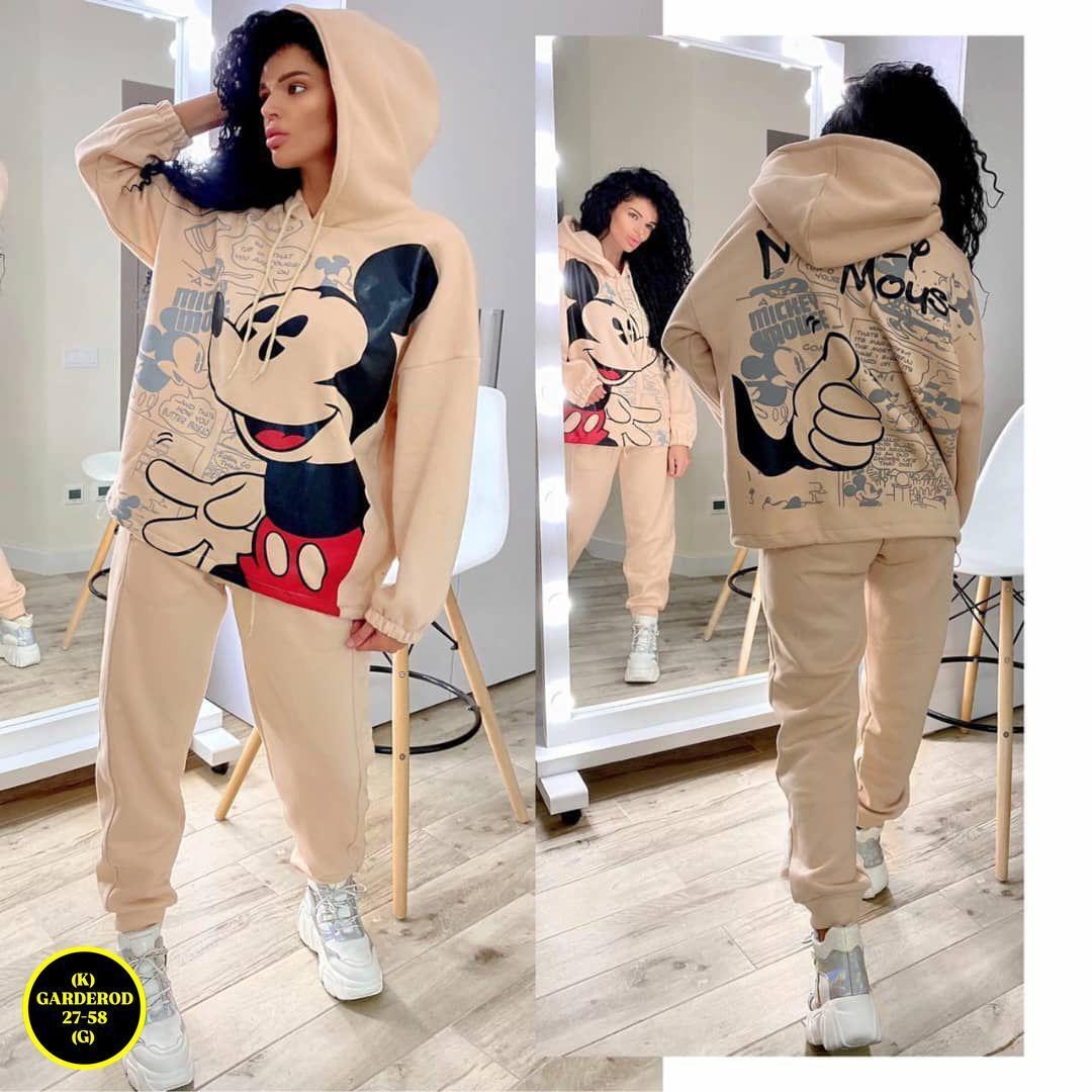 спортивный костюм с микки маусом женский,cпортивный костюм теплый,женский спортивный костюм на флисе,спортивный костюм микимаус женский,костюм на флисе