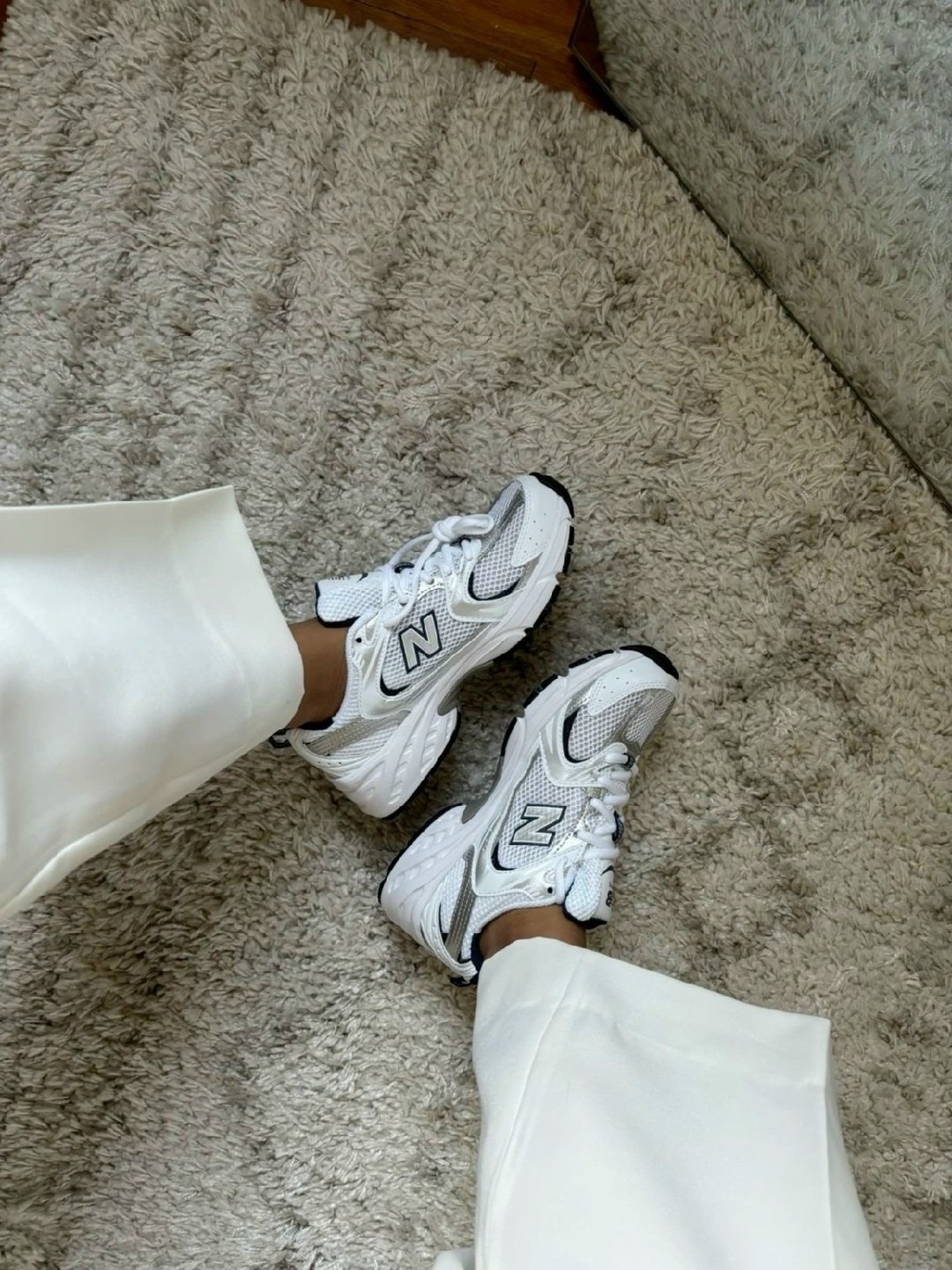 кроссовки,кроссовки женскиe,кроссовки new balance 530,кроссовки белые летние new balance 530,растоптанные кроссовки