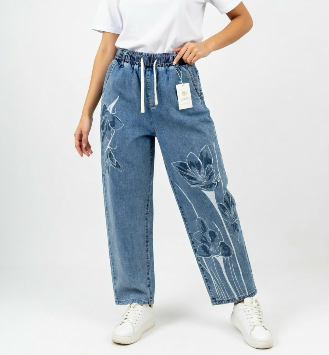 джинсы женские,джинсы джинсы,модные джинсы,широкие джинсы,джинсы с рисунком