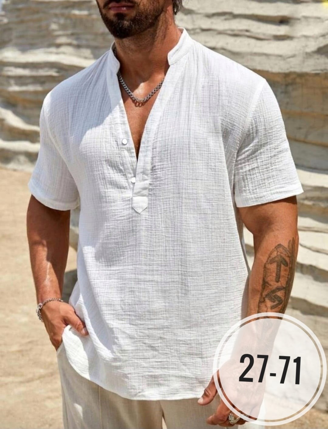 мужская рубашка из хлопка,мужская льняная рубашка,мужская повседневная рубашка,модная летняя рубашка мужская,мужские льняные рубашки с короткими рукавами