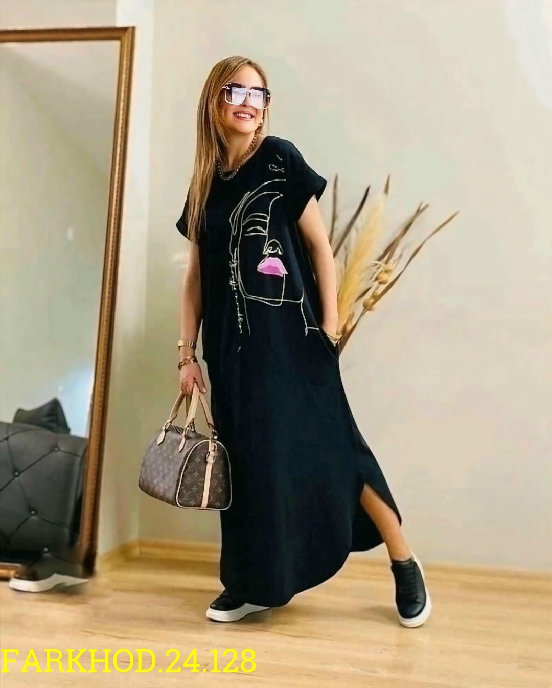 платье женской,платье женское стильное,модное женское длинное платье,платье туника,платье прямое