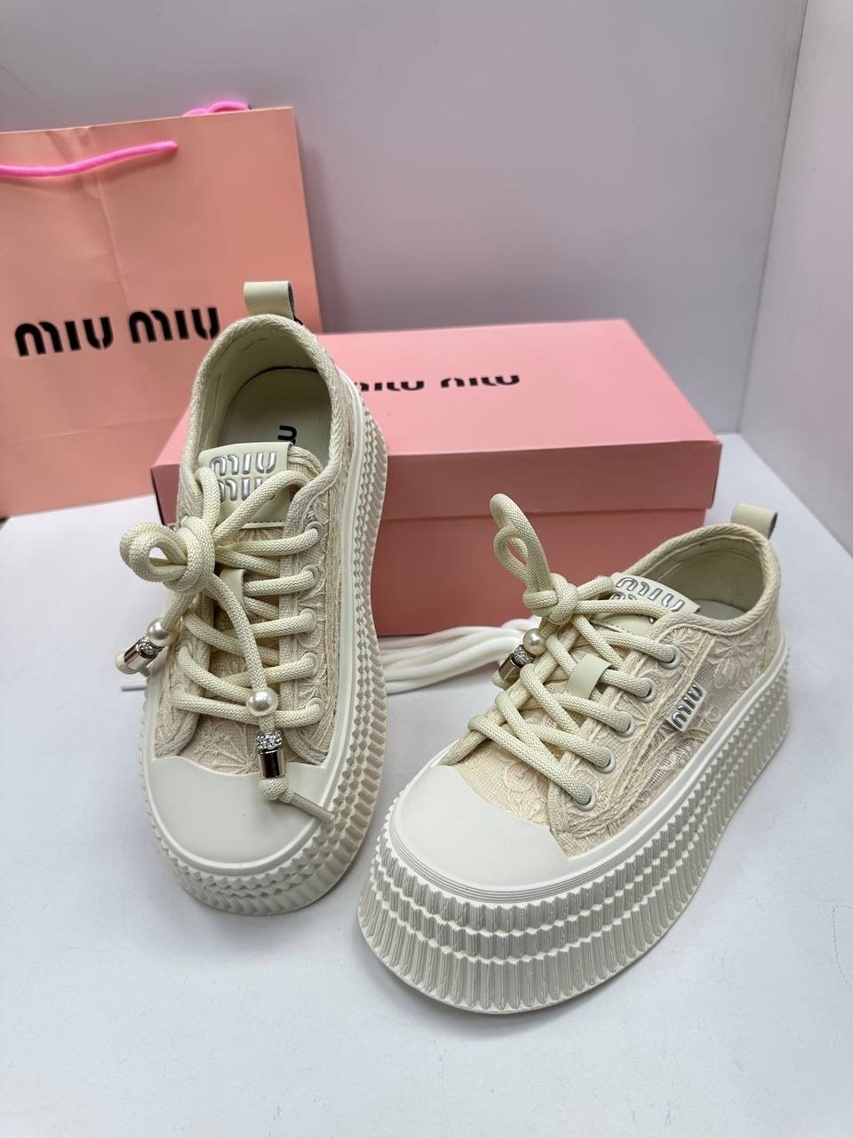кеды miu miu женские,кеды женски,кеды miu miu,кеды миу миу,кеды miu miu на высокой подошве