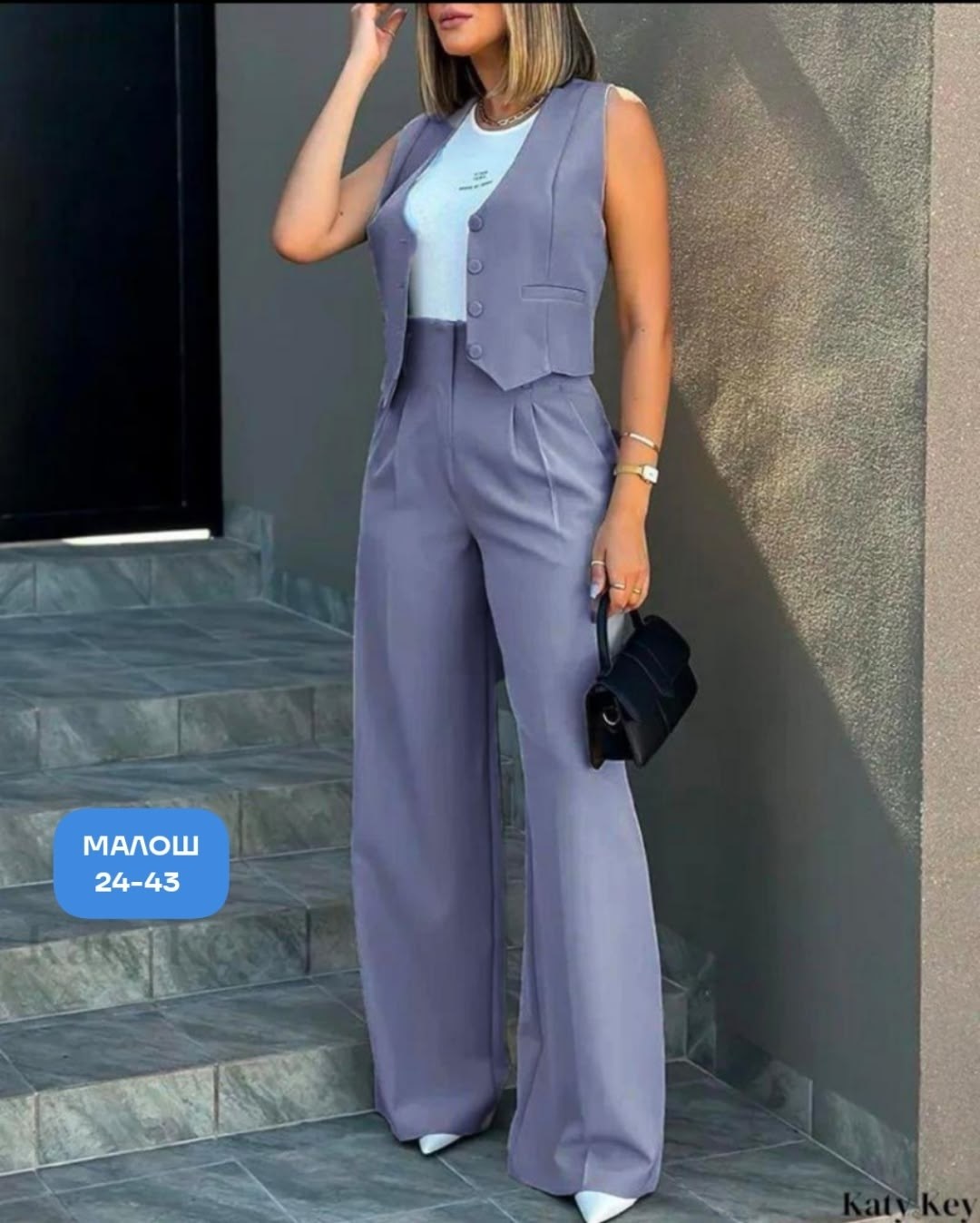 элегантный брючный костюм,женский комплект из жилета и брюк,брючный костюм,брючный костюм с жилетом,женские костюмы