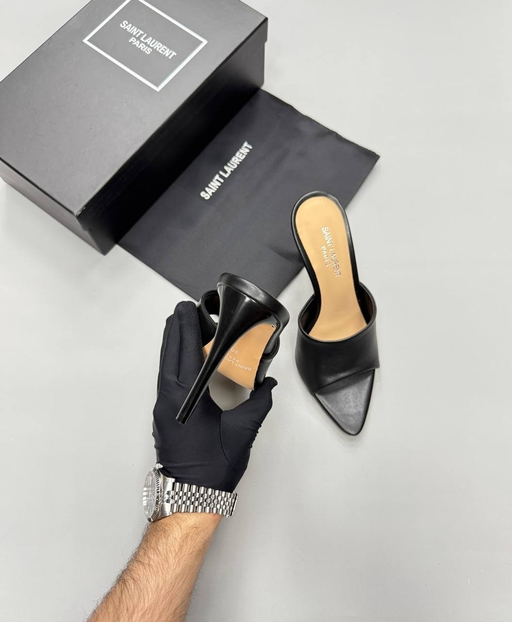 ,мюли женские,босоножки на каблуках,женская ,кожаные мюли