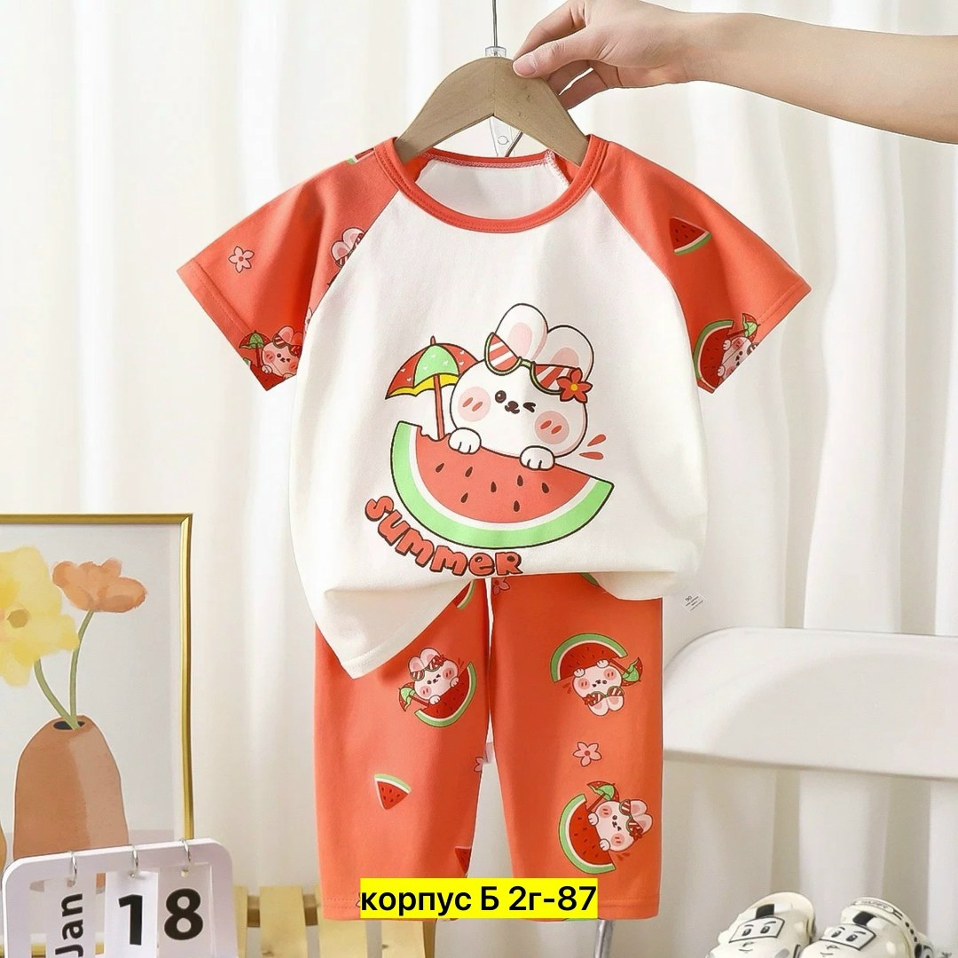 комплект одежды moocie,пижама для малыша,комплект одежды девочке,комплект пижама,пижама летняя