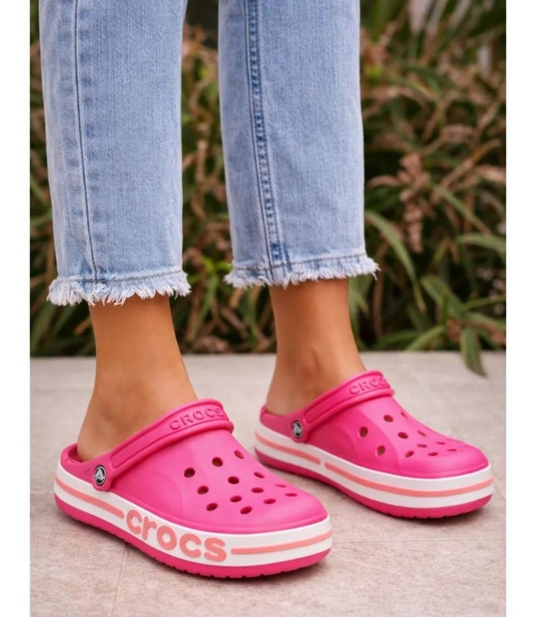 сабо crocs classic,сабо crocs,crocs 205089 280(2),сабо crocs bayaband clog,кроксы голубые