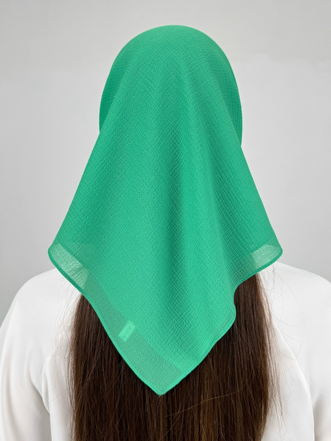 платок шелковый на голову шею,женские платки,платки косынка,однотонный женский платок,платок шифоновый