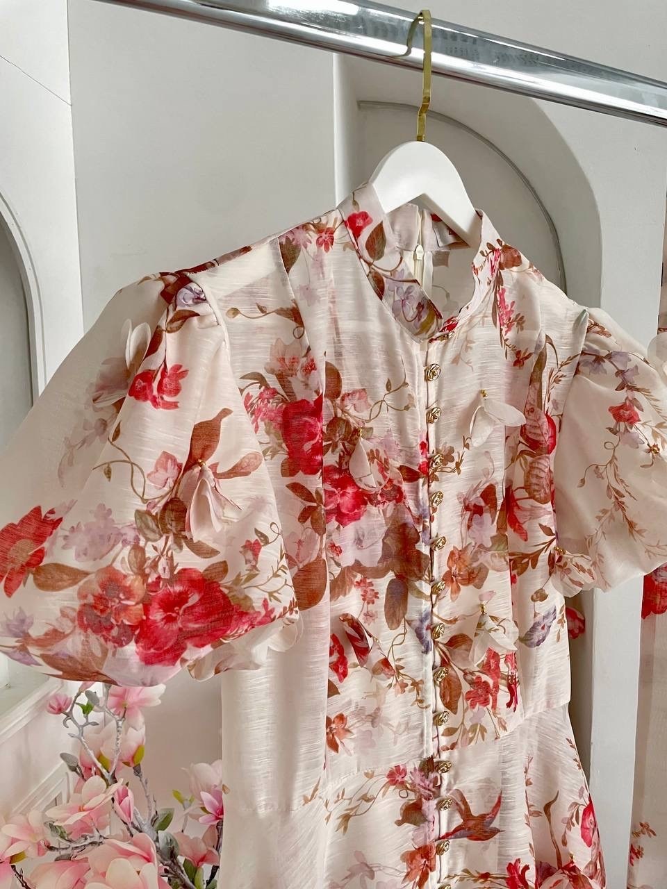 платье шифоновое,платье с нежным цветочным принтом,платье нежное,шелковое платье,платье летнее женское