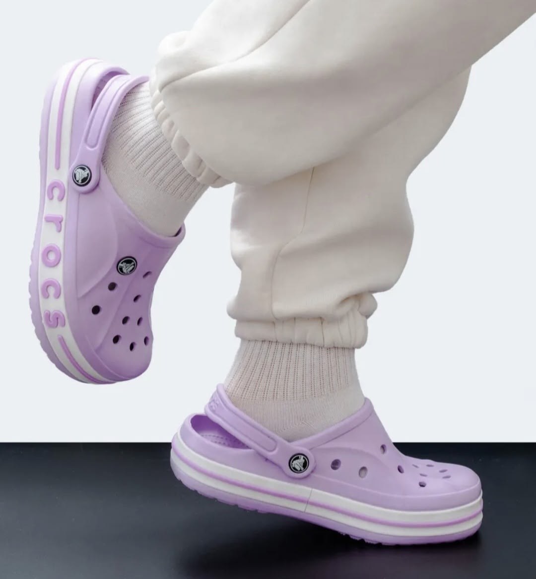 жіночі крокси crocs bayaband clog lavender,сабо crocs,сабо crocs classic platform clog w,кроксы женские,crocs classic clog
