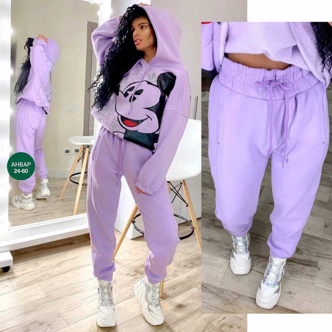 костюм на флисе,женский спортивный костюм на флисе микки,спортивные костюмы на флисе,костюм с микки маусом,флисовые костюмы