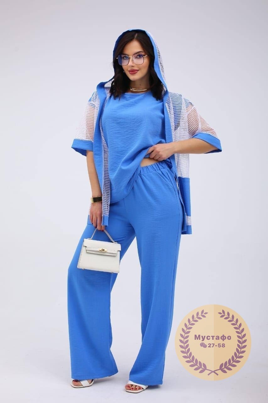 брючный костюм из прошвы,костюм женский,брючный комплект,брючной костюм,стильные костюмы