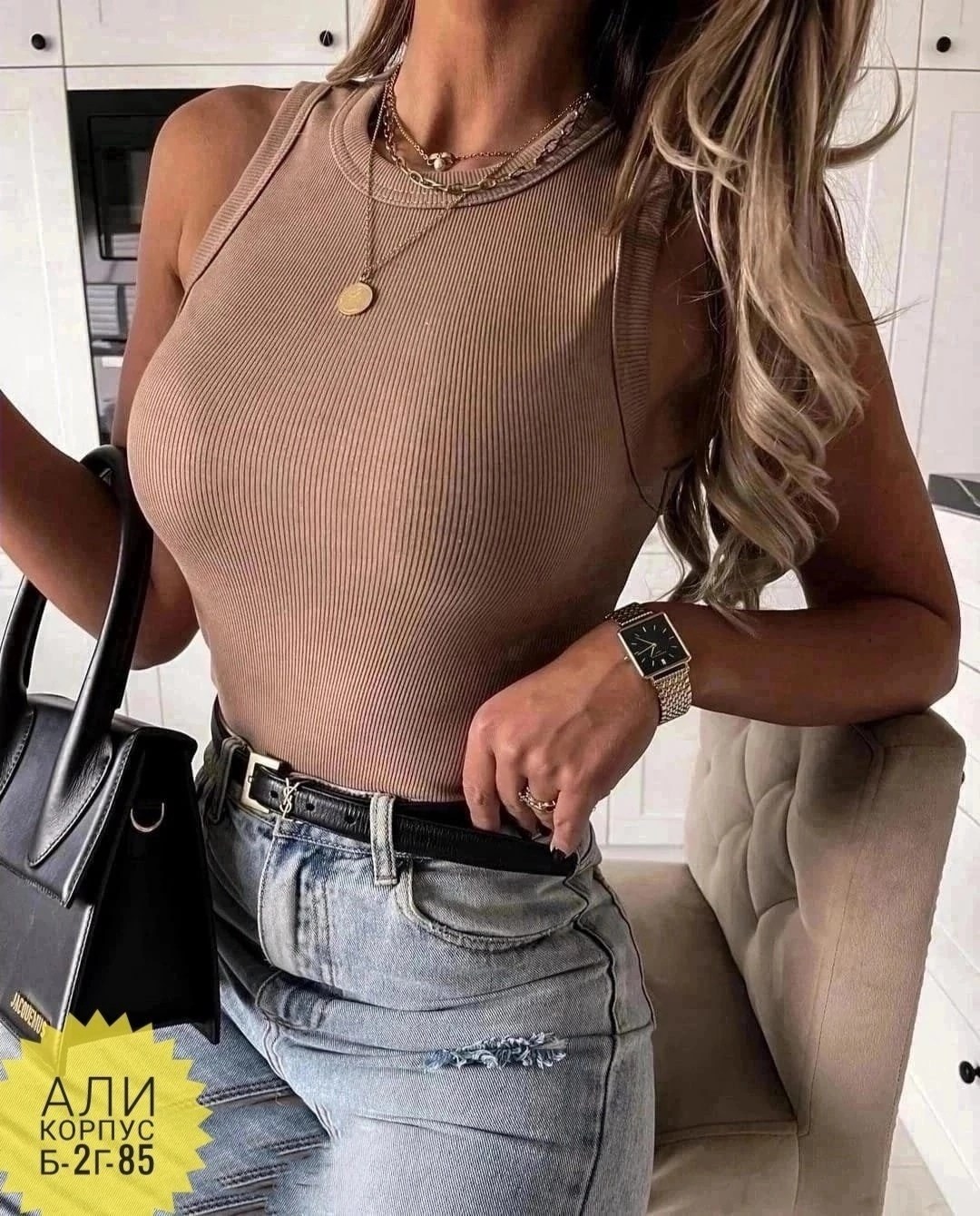 трикотажный топ,юбка джинсовая,женские топы,юбка джинс,майка женская