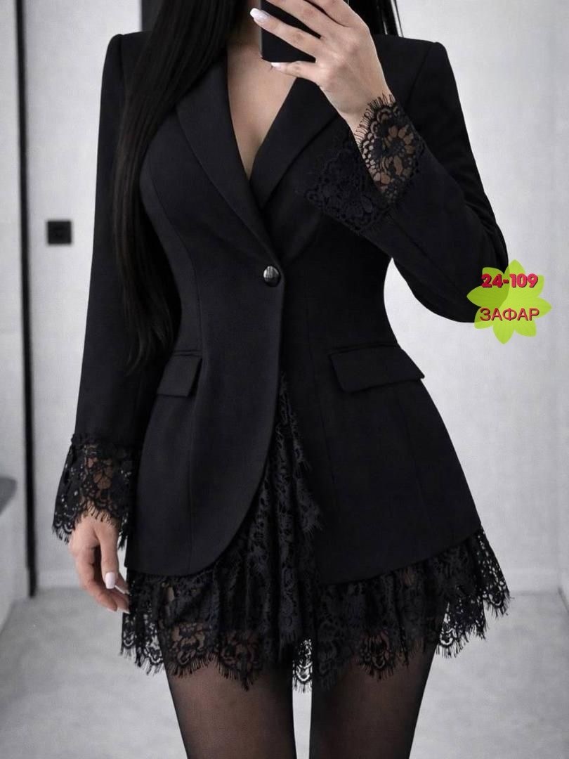 жакет с кружевом,платье пиджак с кружевом,платье пиджак,пиджак с кружевом,платье жакет