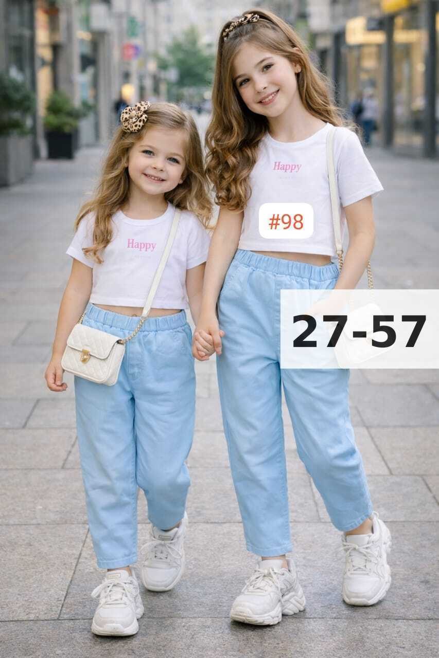 брюки для девочек,комплект одежды для девочек,костюм для девочек,летний костюм для девочек,модная одежда для девочки