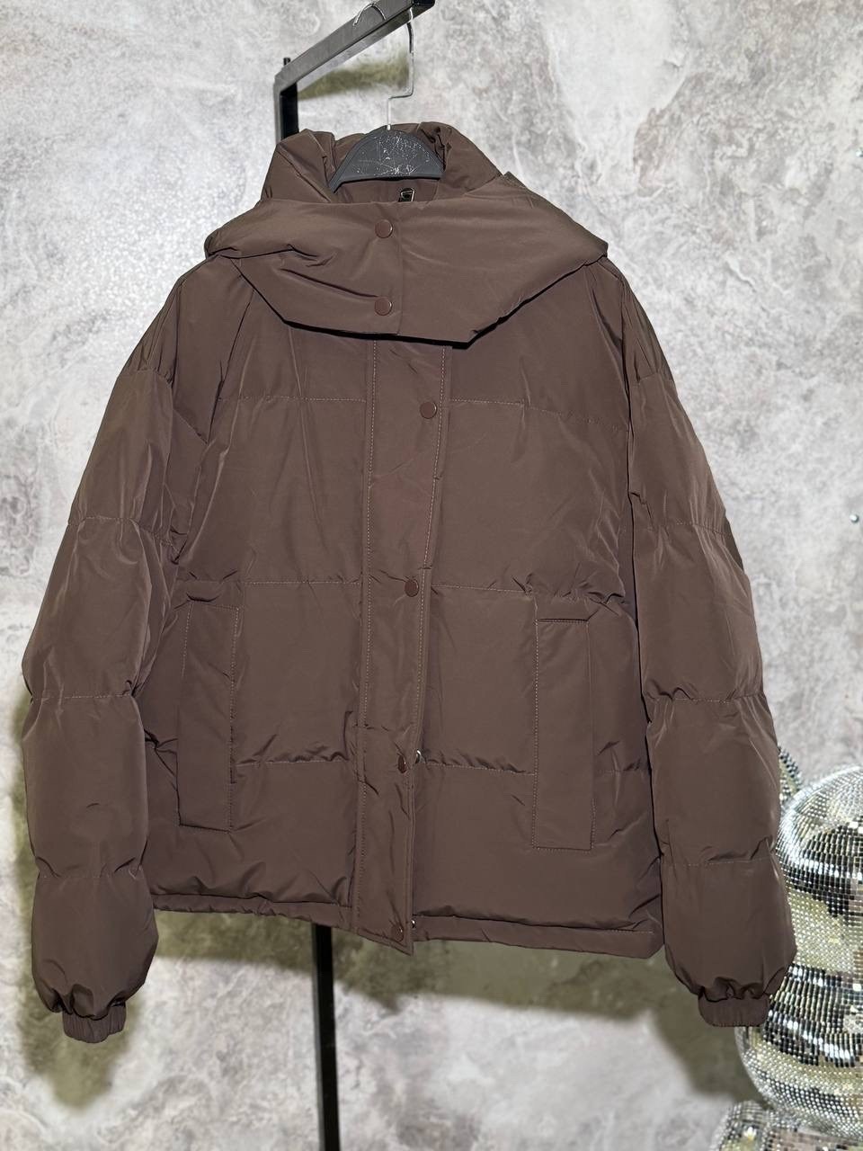 куртка оверсайз,куртка модная,куртка пуховик,женский короткий пуховик,короткий пуховик