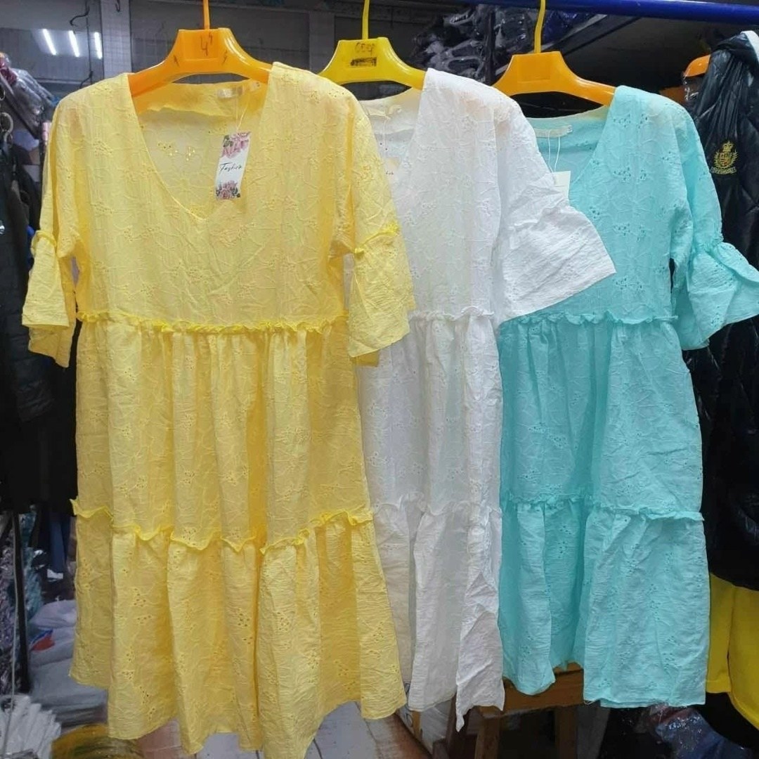 платье женской летнее,платье хб,платье летнее,платья платье летнее,платье с перфорацией из хлопка