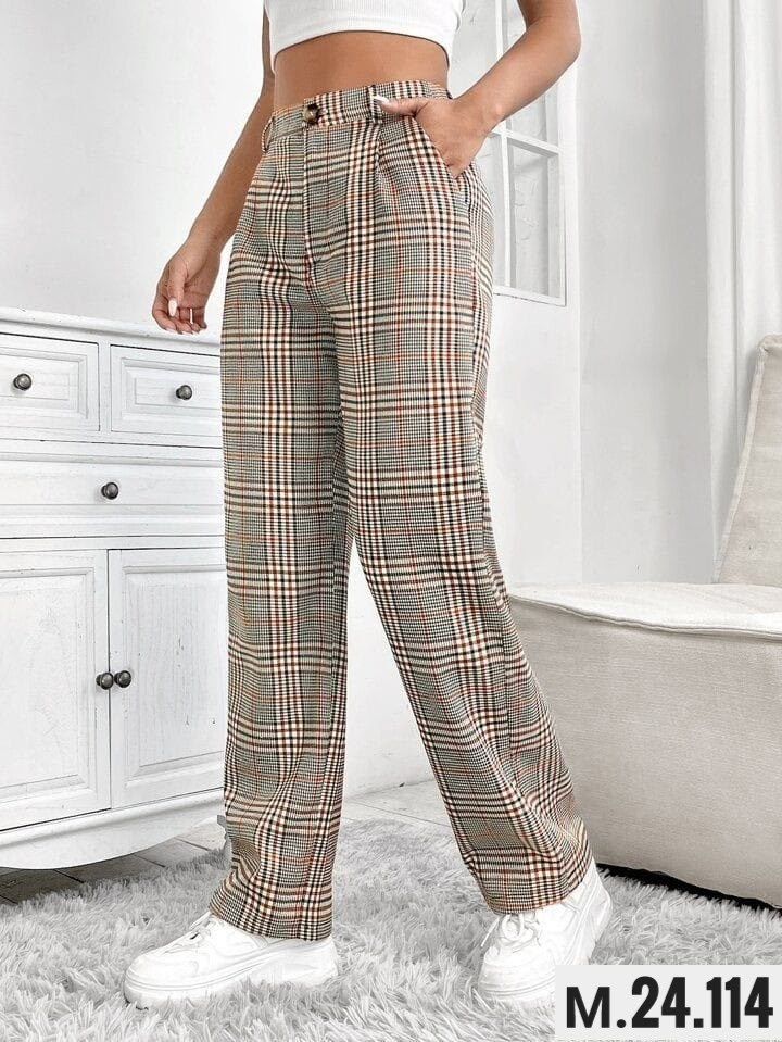 брюки в клетку,брюки в клетку с карманами,штаны в клетку,брюки в клетку прямые,широкие брюки в клетку