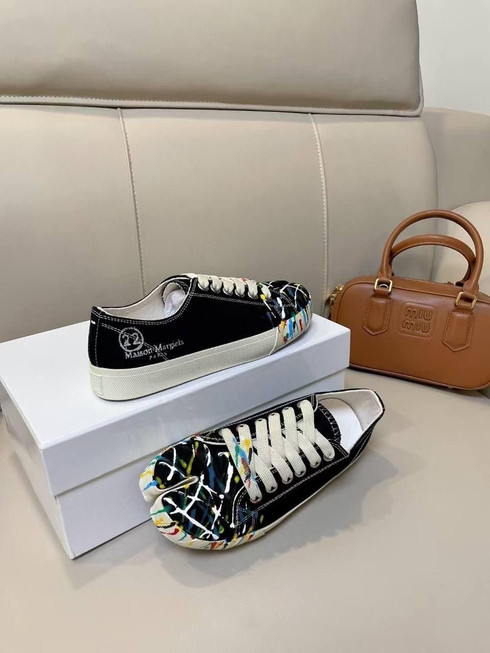 ,кеды стильные,кроссовки maison margiela replica, повседневные,maison margiela replica кеды