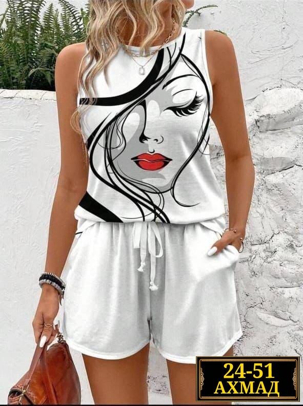 летний женский костюм,женский костюм с шортами,костюм женский,летние костюмы,женские летние комплекты