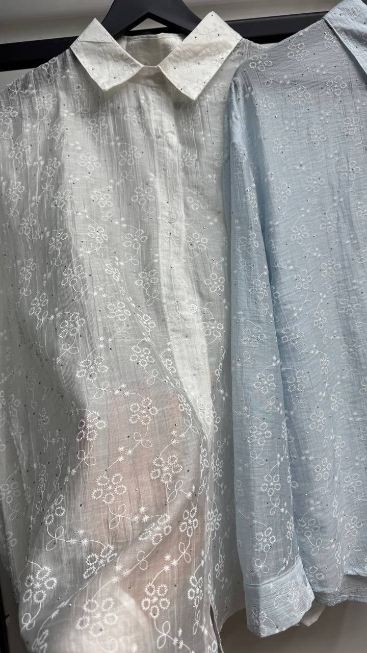 женская рубашка,рубашка хлопок,рубашка,рубашка со стразами,женская блузка