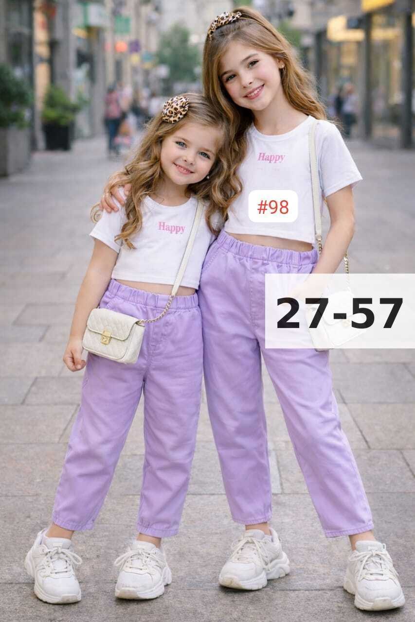 брюки для девочек,комплект одежды для девочек,костюм для девочек,летний костюм для девочек,модная одежда для девочки