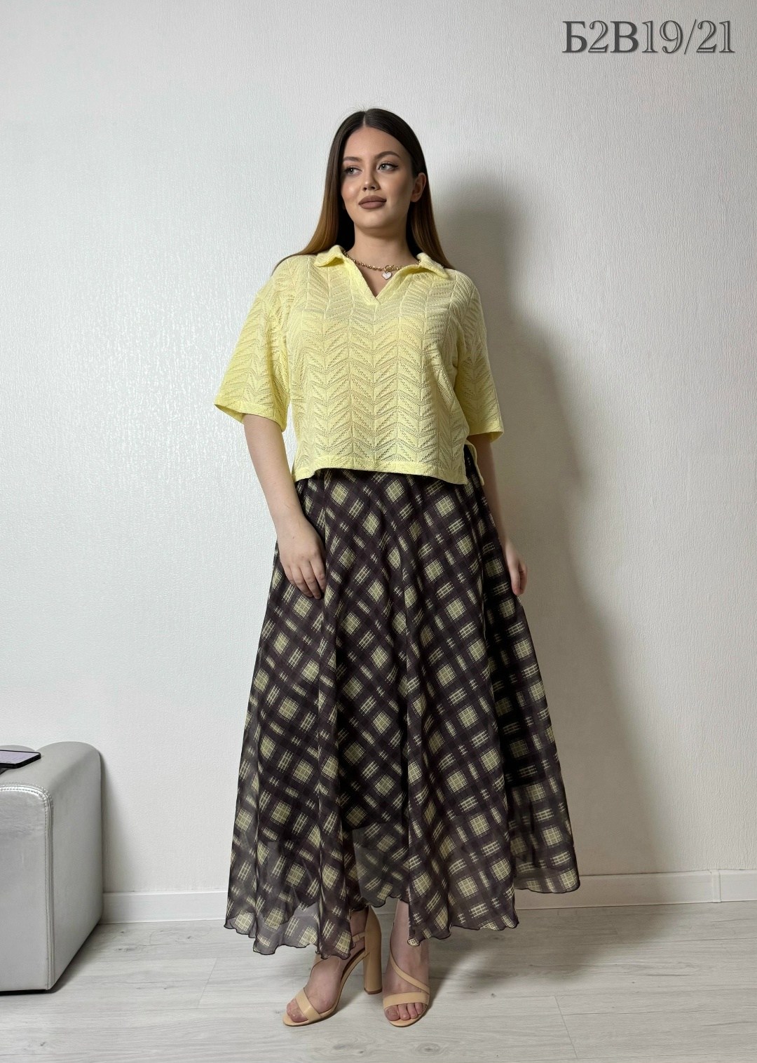 костюм с юбкой,юбка женская,юбка,летние юбки для полных,юбка желтая